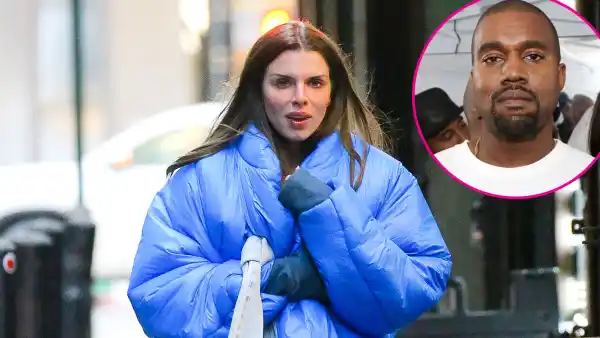 Julia Fox Wears Kanye West Yeezy x GAP Puffer Jacket