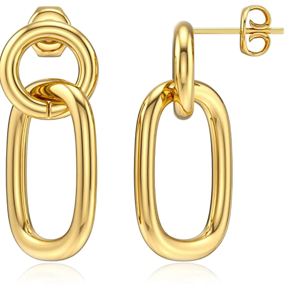 KAIYA Double Circle Linear Drop Open Huggies