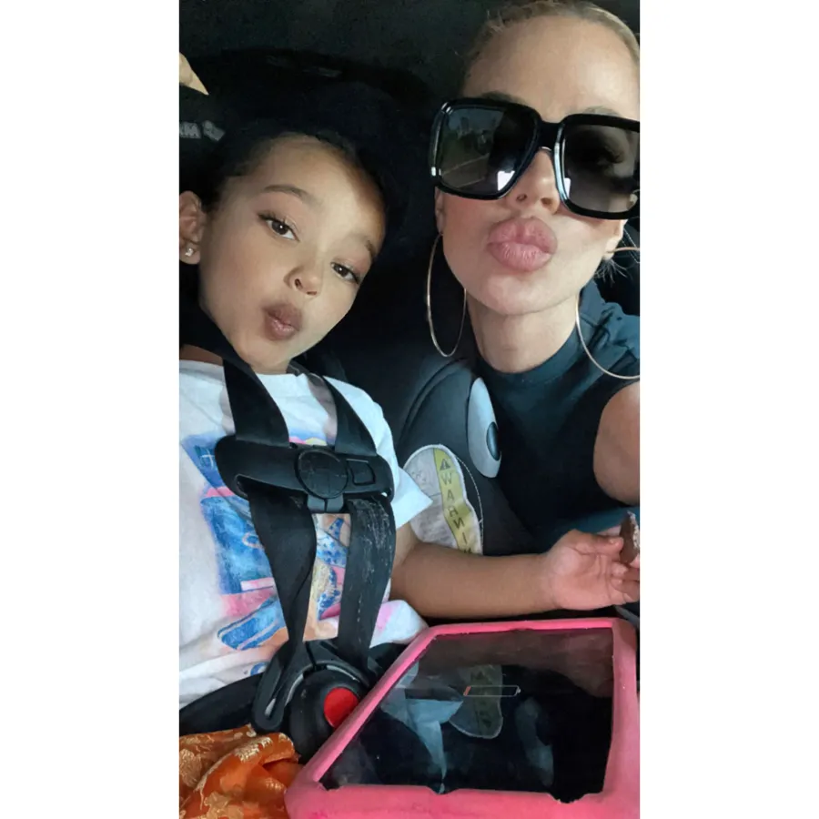 Khloe Kardashian Spends ‘Girls Day’ With Daughter True and Niece Chicago: Photos