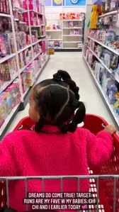 Kim Kardashian Calls Target Runs With Daughter Chicago a Dream ‘Come True’