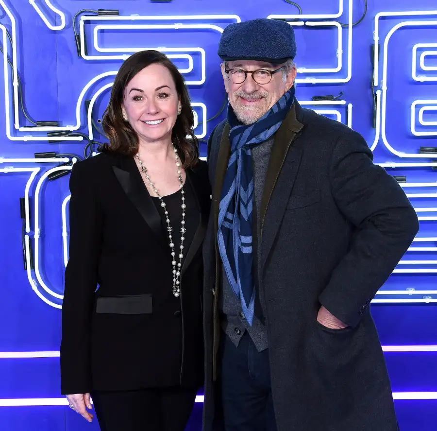 Kristie Macosko Krieger and Steven Spielberg Oscars 2022 React to Nominations