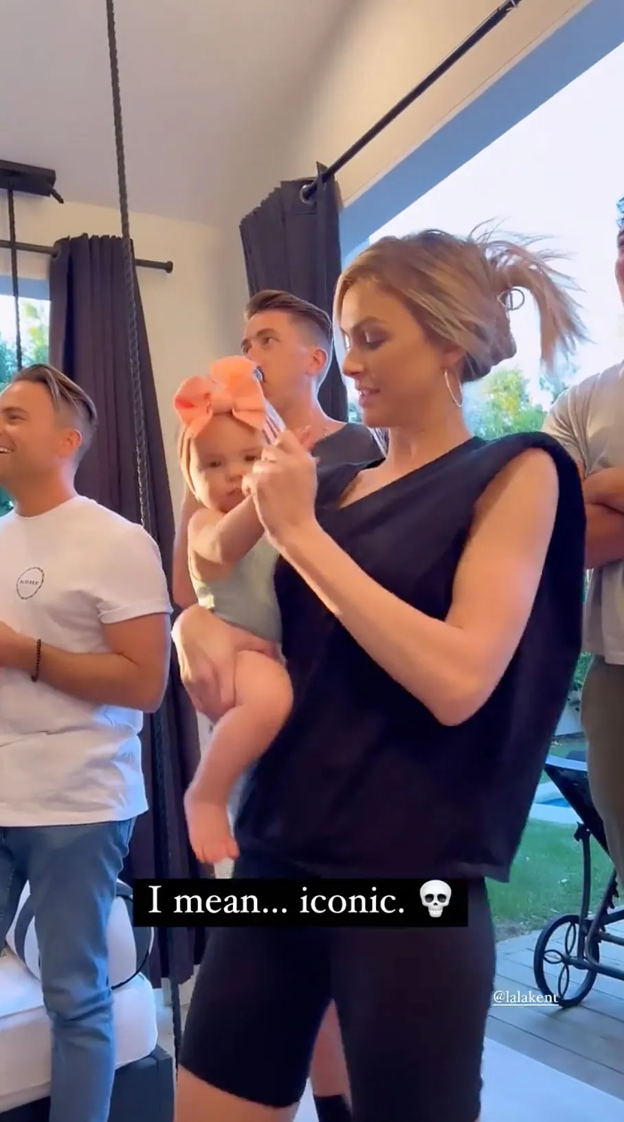 Lala Kent Dances to 50 Cent&rsquo;s Super Bowl Performance After Past Feud With Ex Randall Emmett