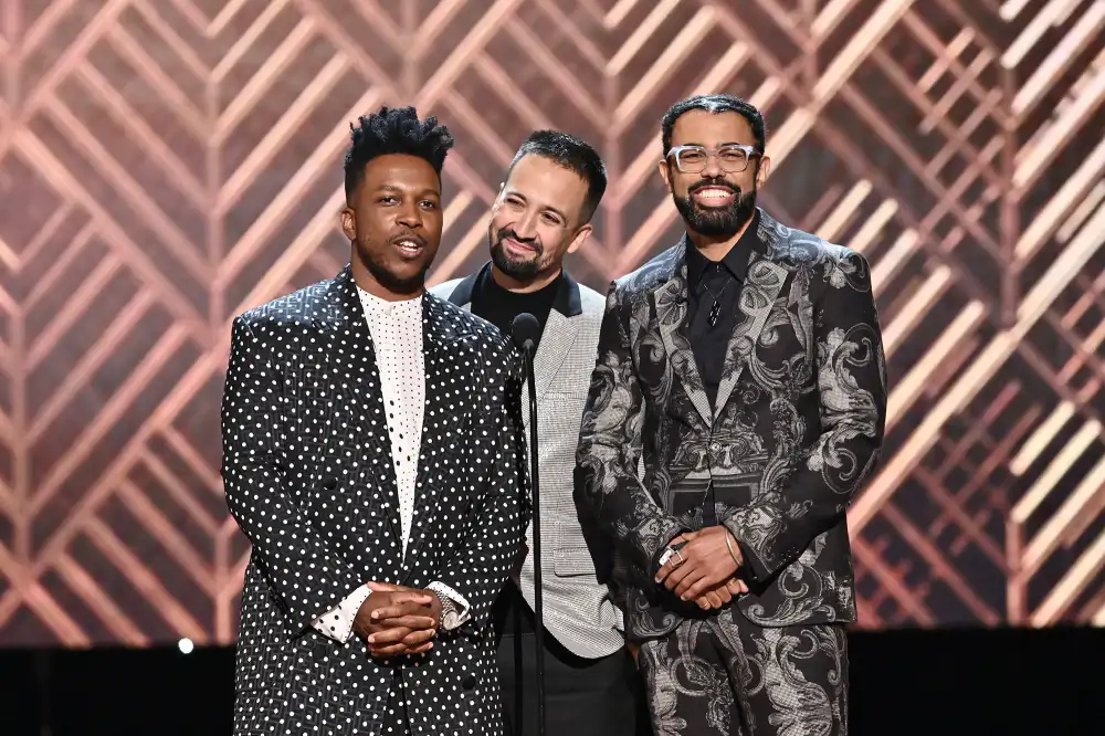 Lin Manuel Miranda More Hamilton Alums Open 2022 SAG Awards Leslie Odom Jr Daveed Diggs