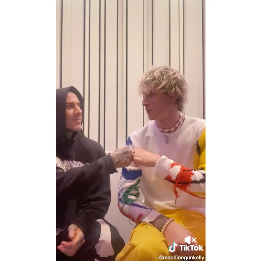 MGK Changes Album Name After Getting Born With Horns Tattoo Travis Barker