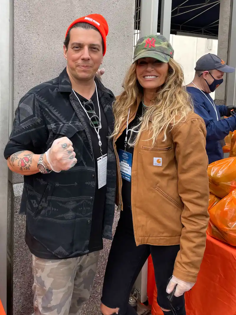 Mark Brand and Kelly Bensimon Food Bank for New York City Hot Pics