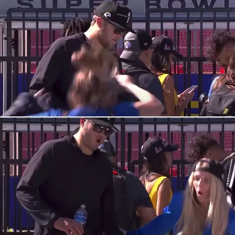 Matthew and Kelly Stafford Reflect on Awful Moment When Rams Photographer Fell Off Parade Float 5