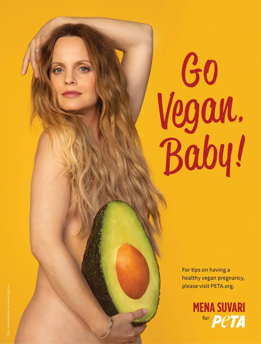 Mena Suvari Topless PETA