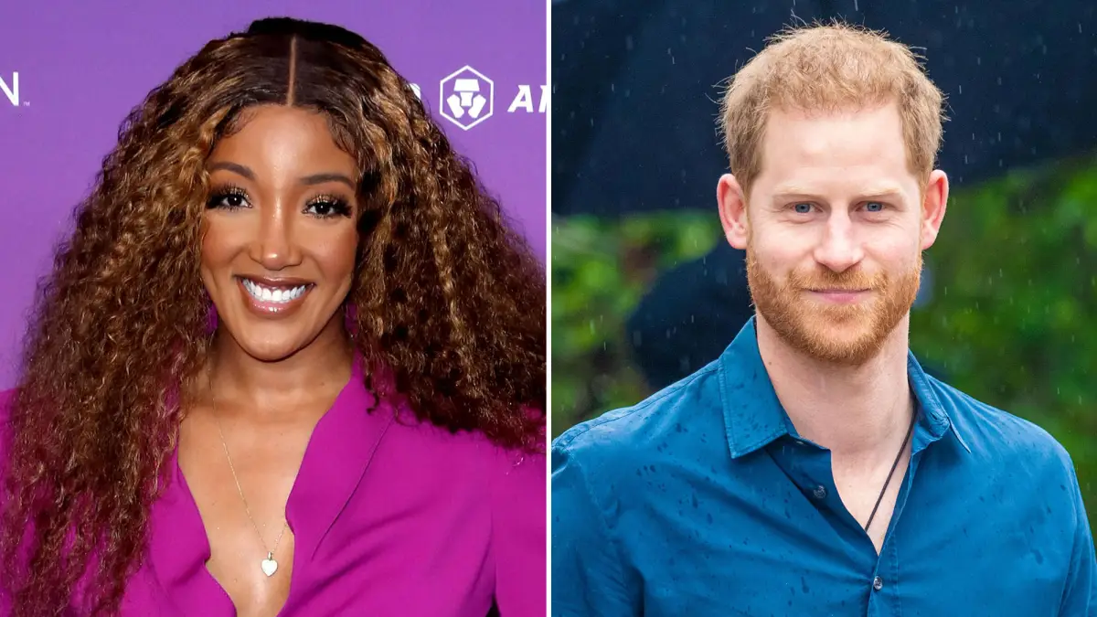 Mickey Guyton Gushes Over Meeting Lovely Prince Harry at Super Bowl LVI