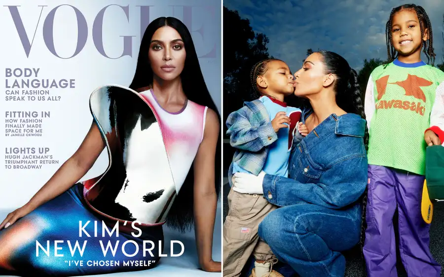 Mini Models See Kim Kardashian Sweet Vogue Shoot With 4 Children