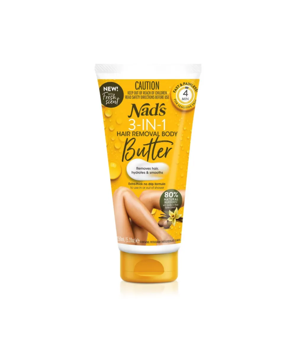 Nad's 3-in-1 Butter Body Hair Removal Cream