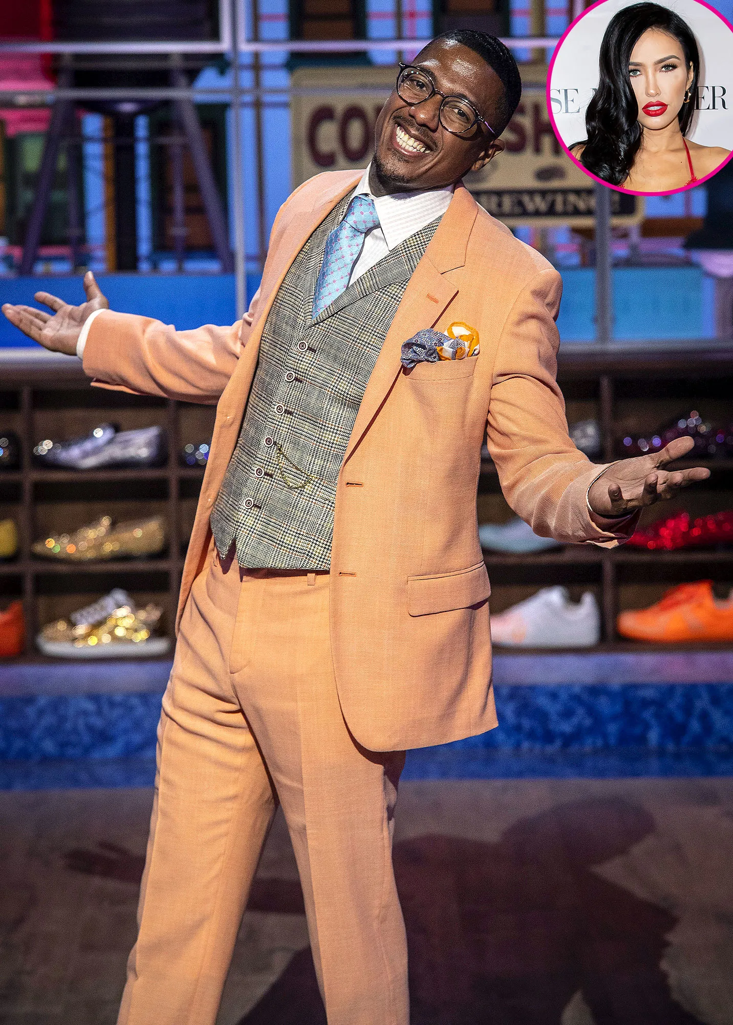 Nick Cannon Receives Condom Vending Machine After Bre Tiesi Pregnancy Reveal Promo