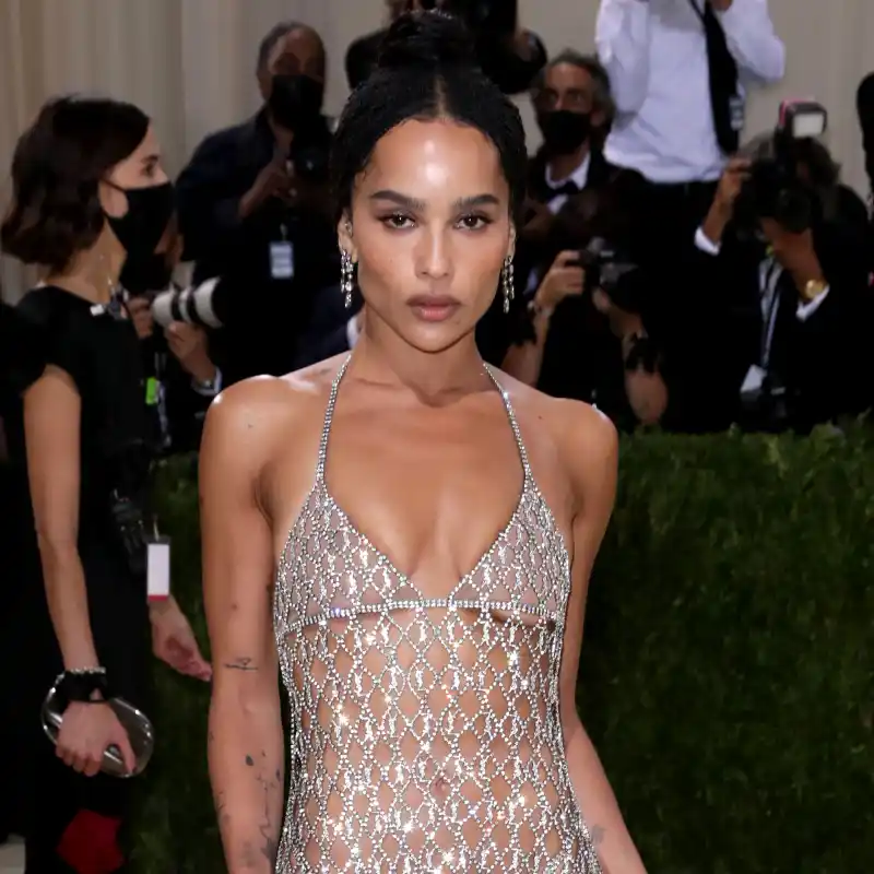 Only Zoe Kravitz Could Make Baby Bangs Look Cool