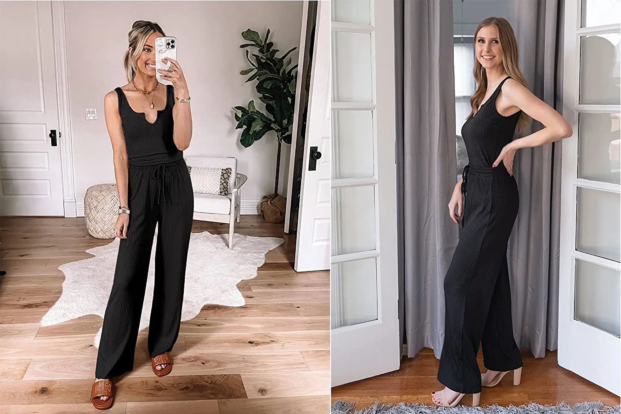 PRETTYGARDEN Women's Two Piece Ribbed Knit Set