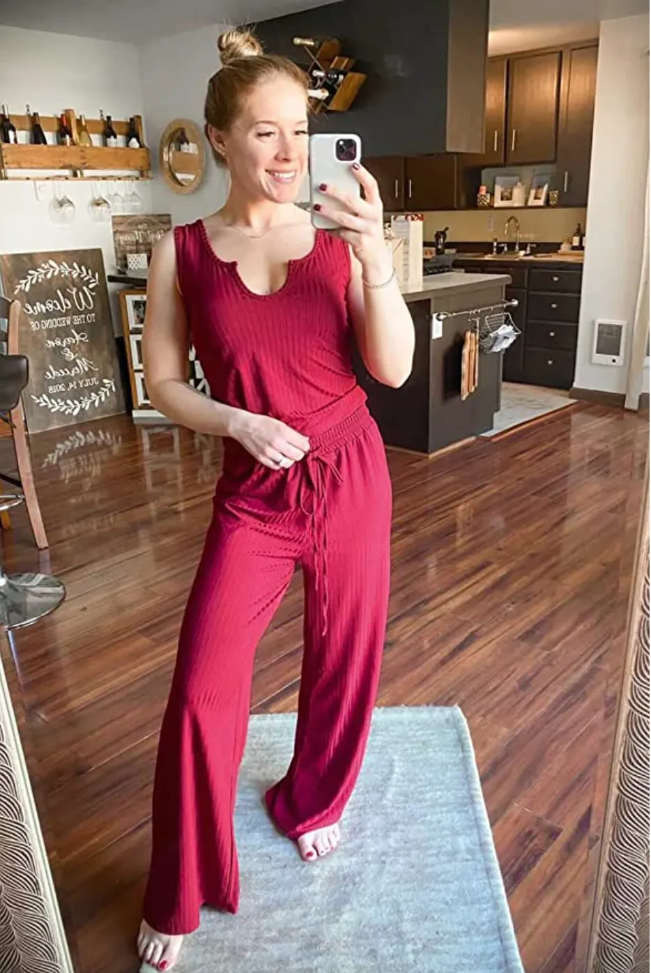 PRETTYGARDEN Women's Two Piece Ribbed Knit Set