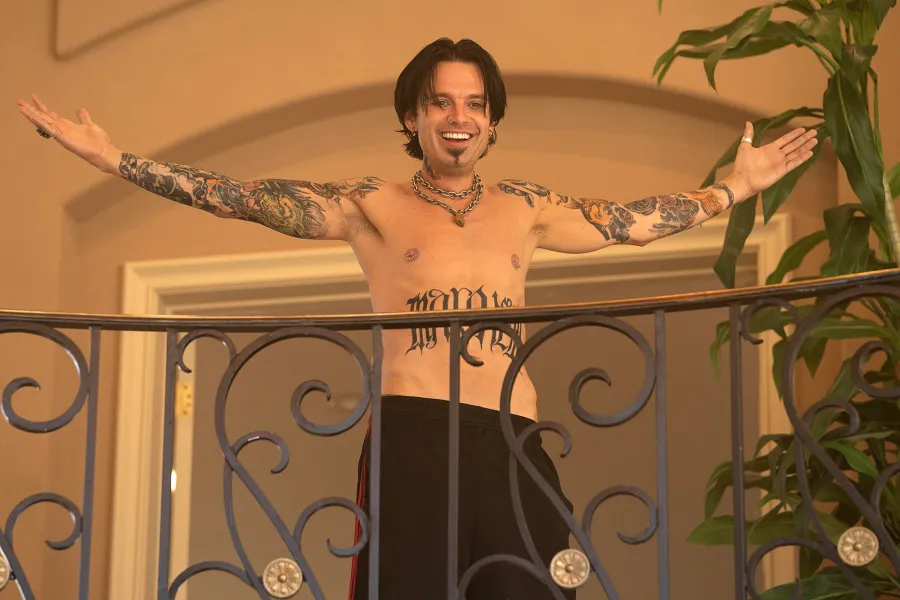 Pam & Tommy's Sebastian Stan Recalls Faux Nipple Piercing Experience: ‘It Was a Strange Sensation’