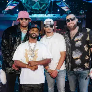 Patrick Mahomes Celebrates Bachelor Party With Big Sean and More In Las Vegas