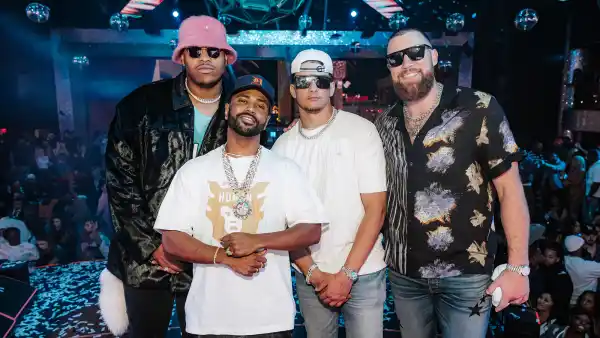 Patrick Mahomes Celebrates Bachelor Party With Big Sean and More In Las Vegas
