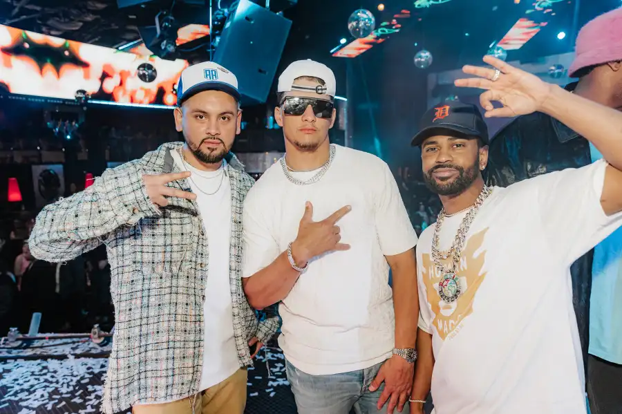 Patrick Mahomes Celebrates Bachelor Party With Big Sean and More In Las Vegas