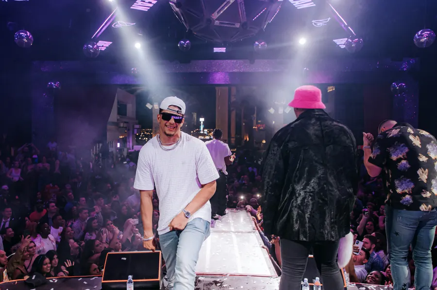 Patrick Mahomes Celebrates Bachelor Party With Big Sean and More In Las Vegas