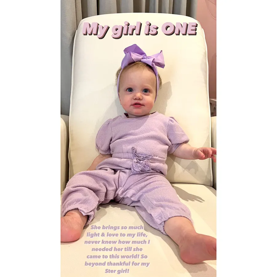 Patrick Mahomes, Fiance Brittany Matthews Celebrate Daughter Sterling’s 1st Birthday: We 'Love You More Everyday'