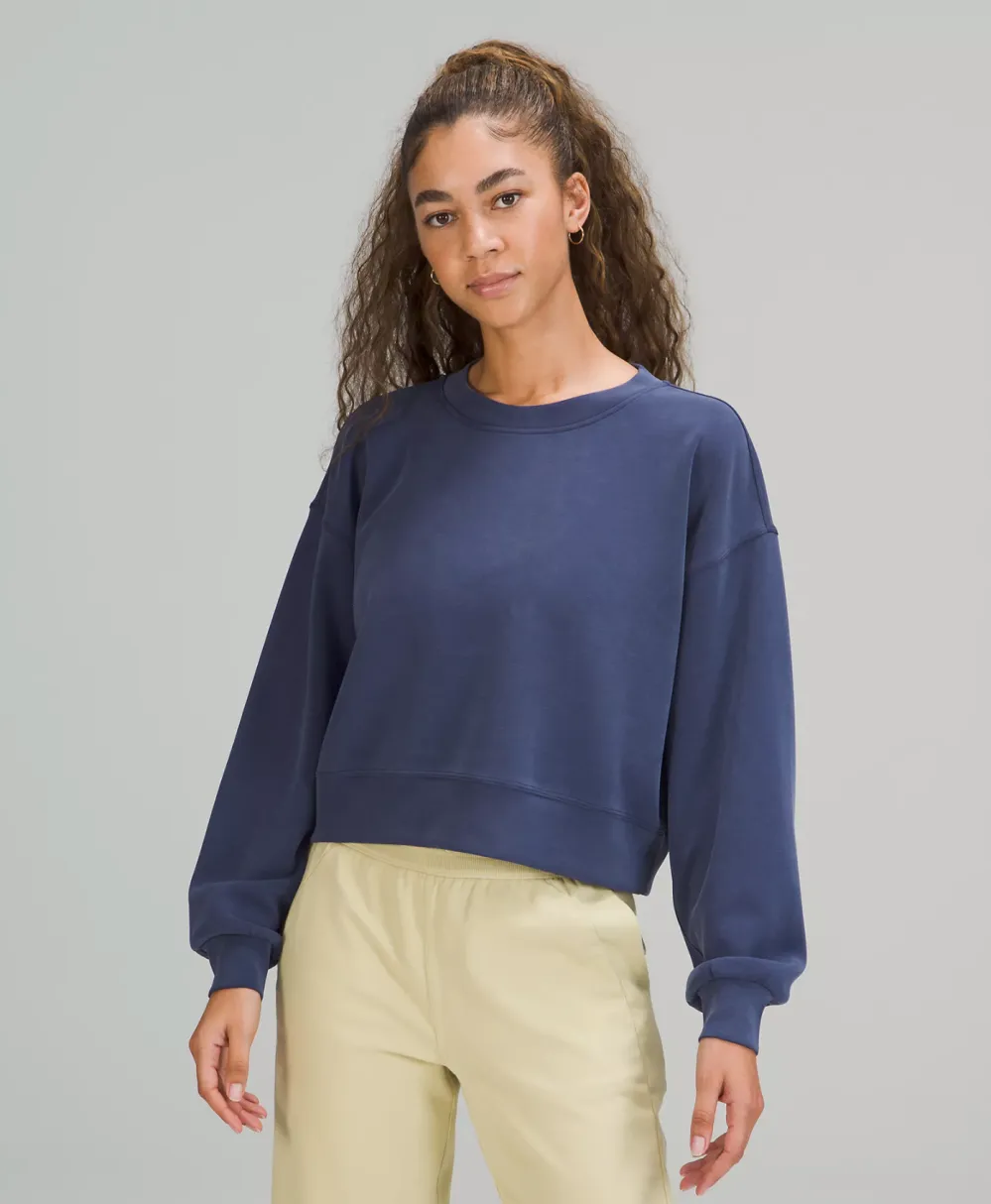 Perfectly Oversized Cropped Crew Softstreme