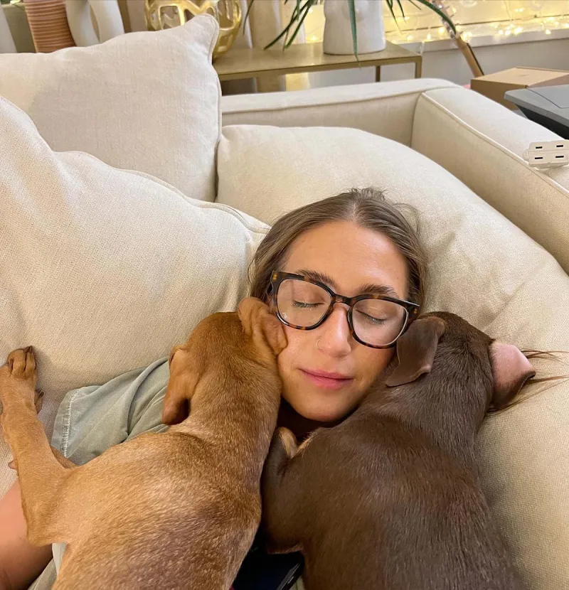 Puppy Pics Meet Summer Houses Amanda Batula Kyle Cookes Rescue Pups