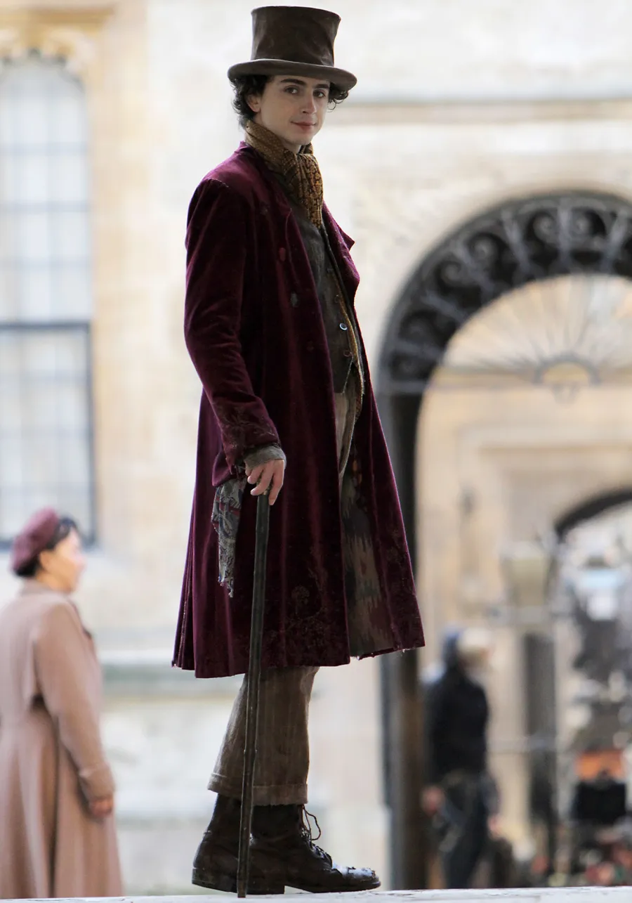 Pure Imagination! Timothee Chalamet Transforms Into Willy Wonka: Photo
