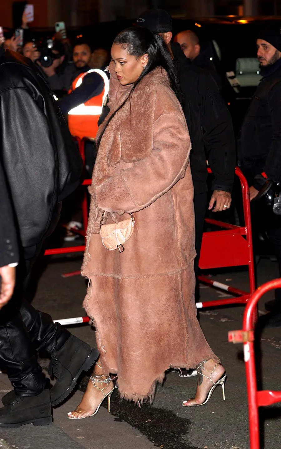 Rihanna Kendall Stars Attend Off White Show During Paris Fashion Week