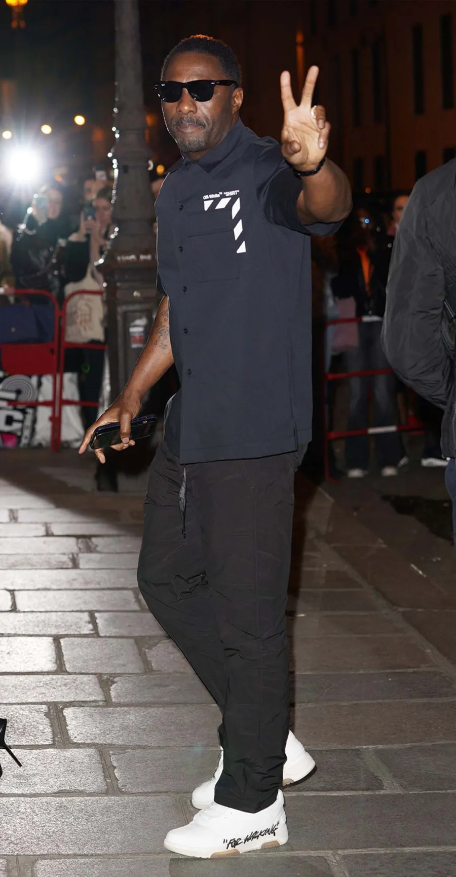 Rihanna Kendall Stars Attend Off White Show During Paris Fashion Week