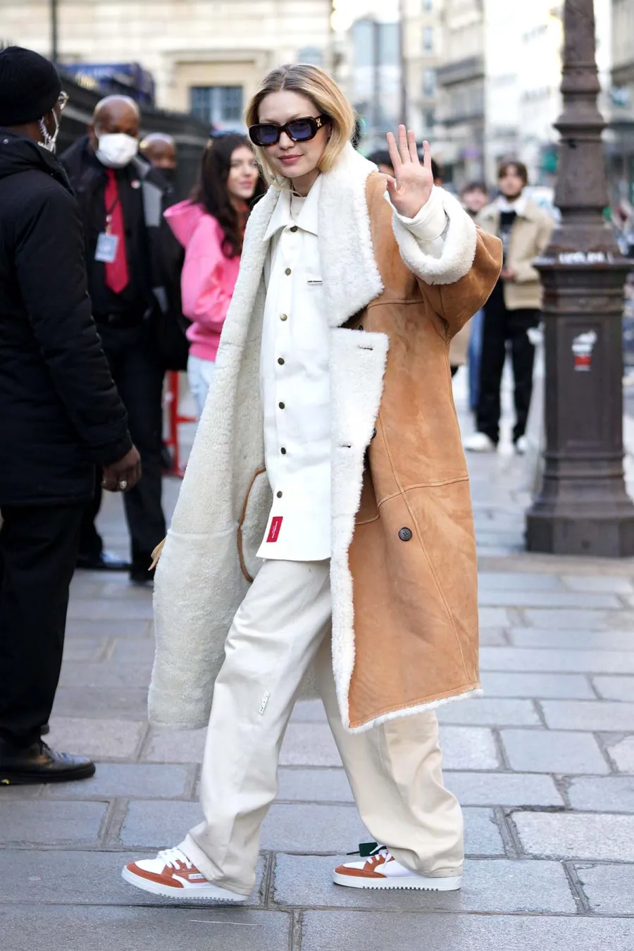 Rihanna Kendall Stars Attend Off White Show During Paris Fashion Week