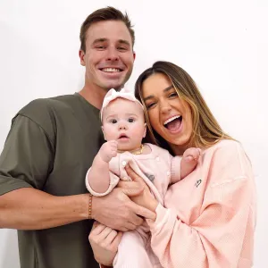 Sadie Robertson Celebrity Kids Celebrating Valentines Day 2022 in Festive Outfits