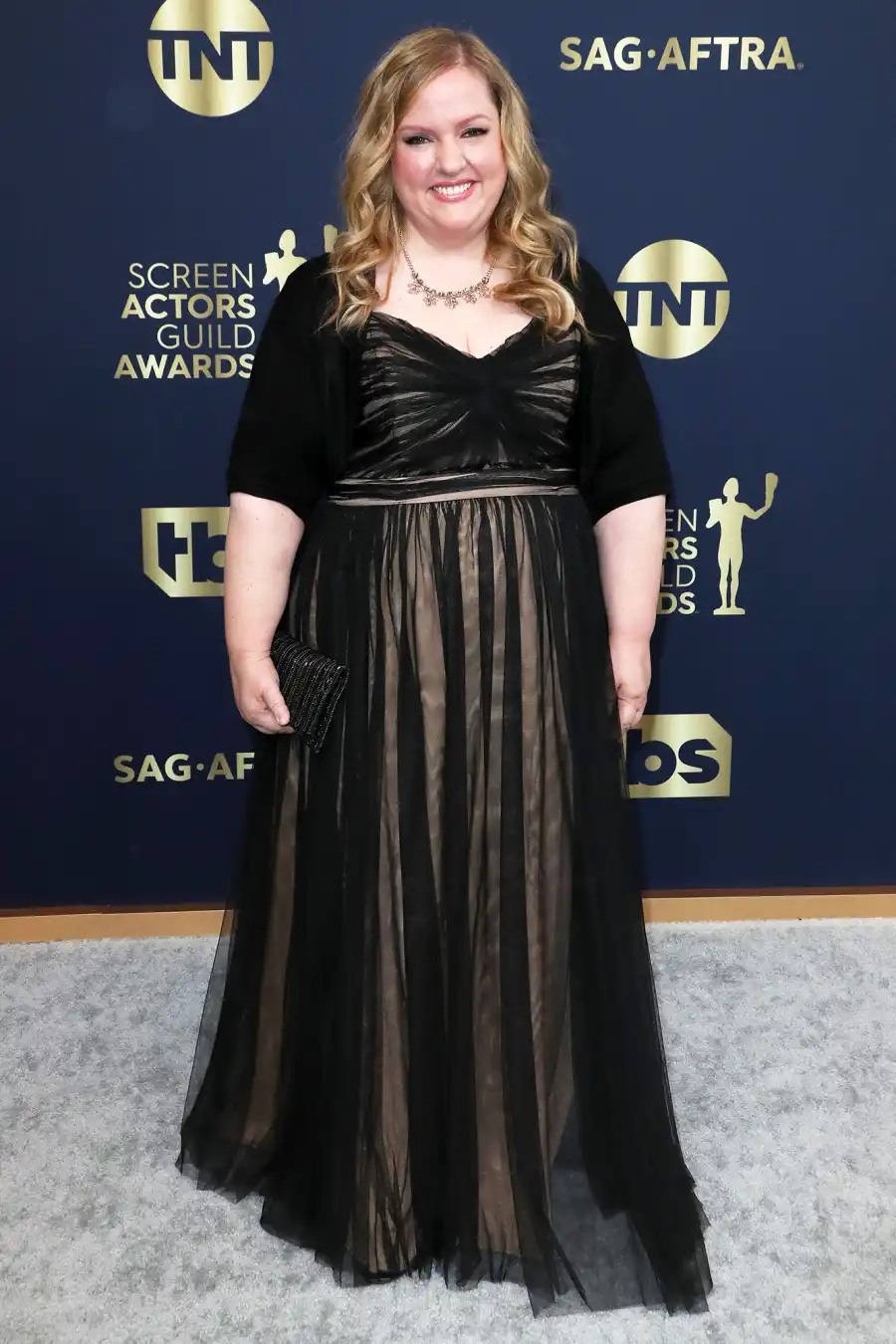 Sarah Baker Red Carpet Arrival SAG Awards 2022
