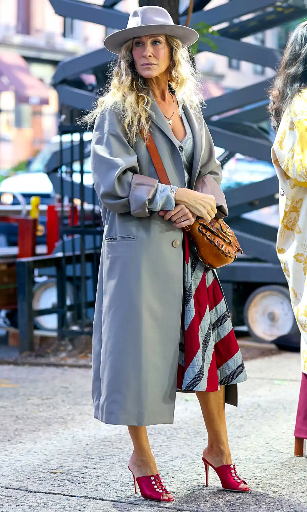 Sarah Jessica Parker Is the Designer Behind Faux Footwear Label Duchessa Gardini on &lsquo;And Just Like That&rsquo;