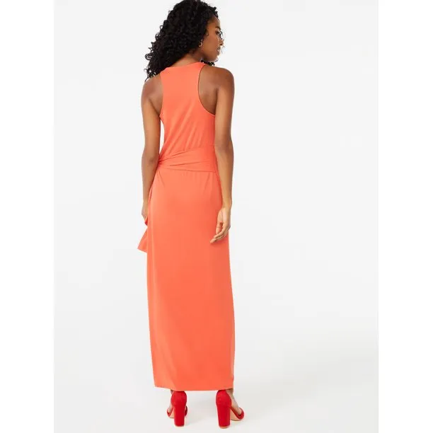 Scoop Women's Maxi Wrap Dress