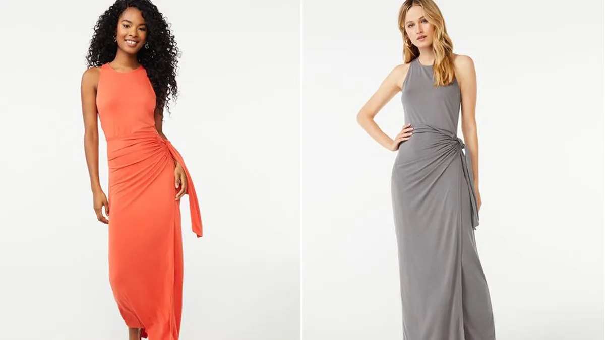 Scoop Women's Maxi Wrap Dress