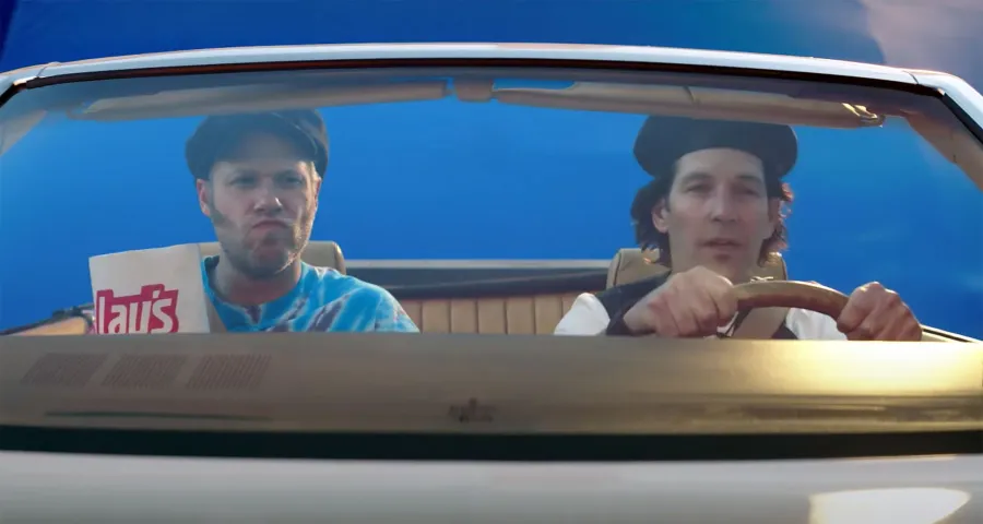 Seth Rogen and Paul Rudd Celebs in Super Bowl 2022 Commercials