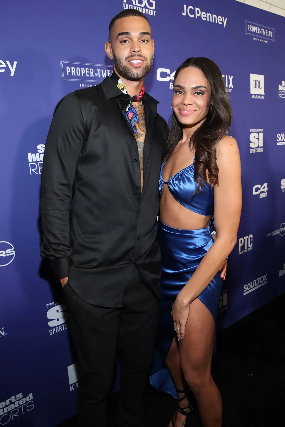 Sports Illustrated The Party x Palm Tree Crew The Party Michelle Young and Nayte Olukoya