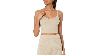 The Drop Women's Catalina Sweater Bralette