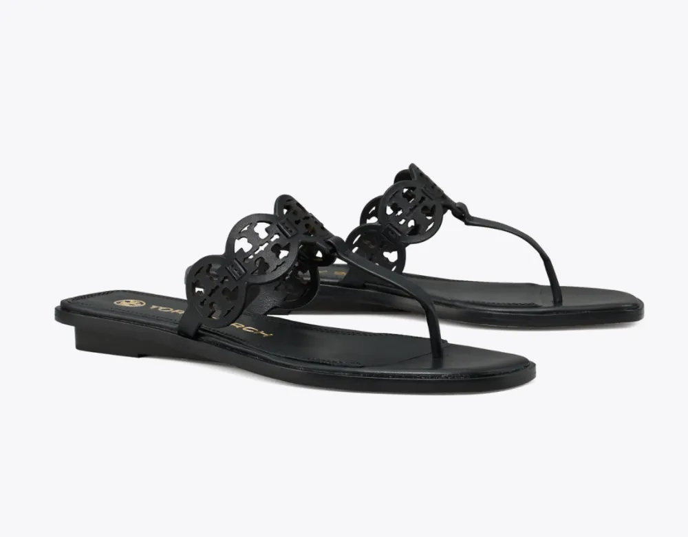 Tiny Miller Leather Thong Sandal