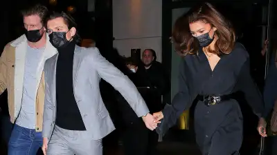 Tom Holland and Zendaya Hold Hands During Rare New York City Outing