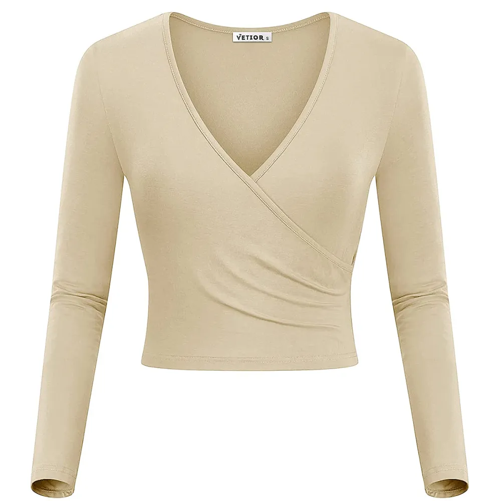 amazon-vetior-cross-wrap-top-beige