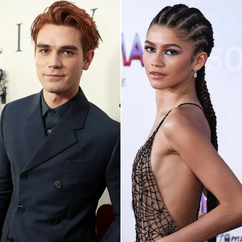 KJ Apa, Zendaya and More Stars Bonding With Their Pets on Set