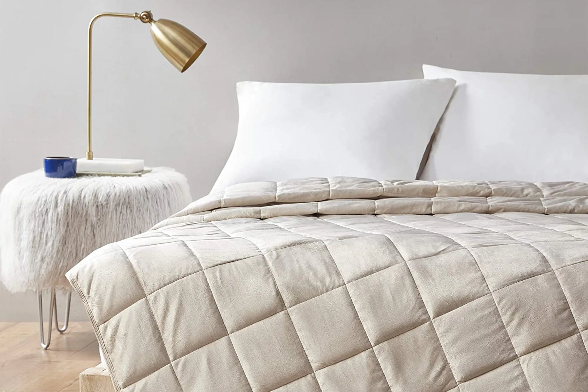 gold weighted blanket