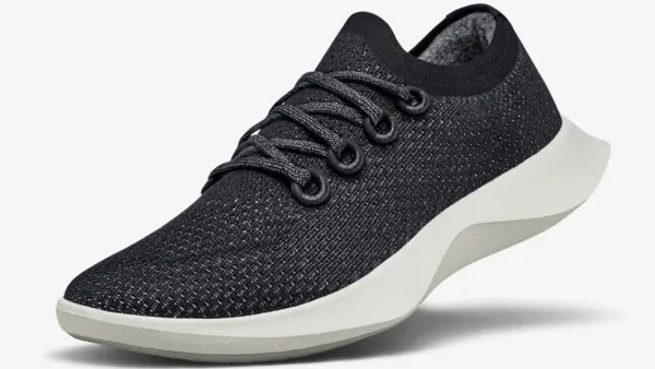 grey Allbirds sneakers