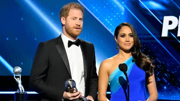 Prince Harry and Meghan Markle Accept President's Award at 2022 NAACP Image Awards
