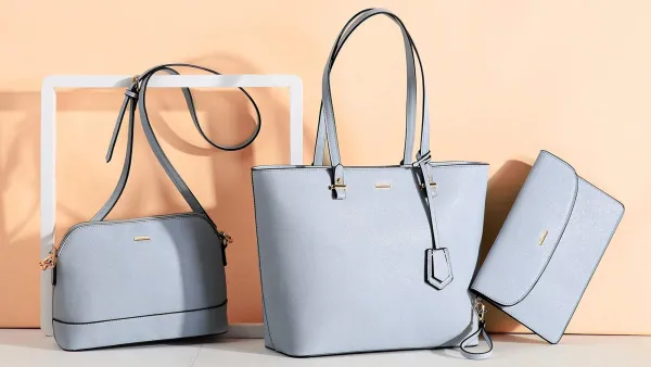 set of three handbags
