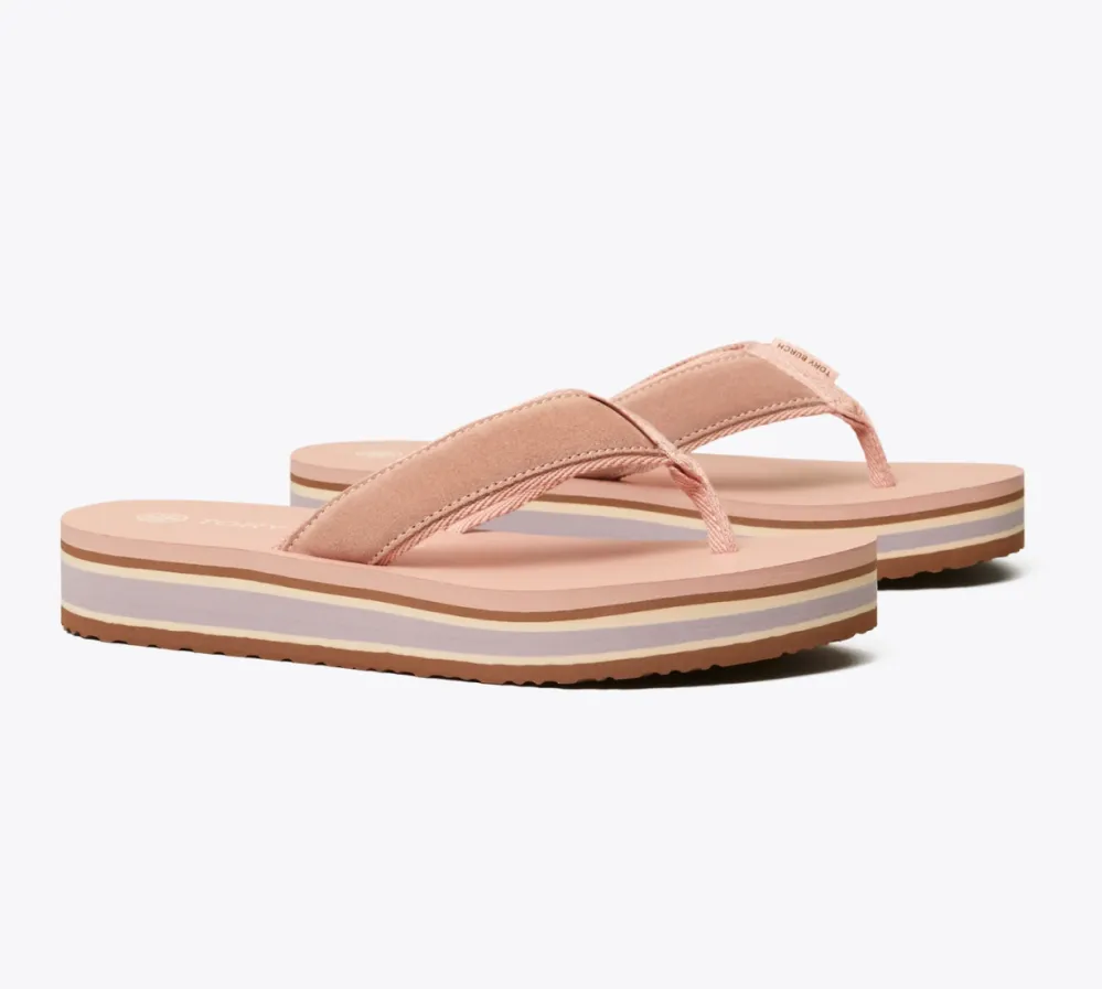 &rsquo;70s Platform Flip-Flop