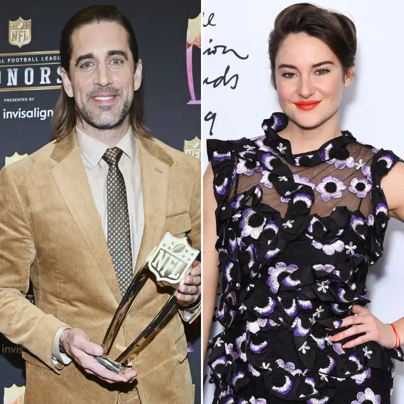 Aaron Rodgers Shailene Woodley Werent Hiding During Romantic Outing