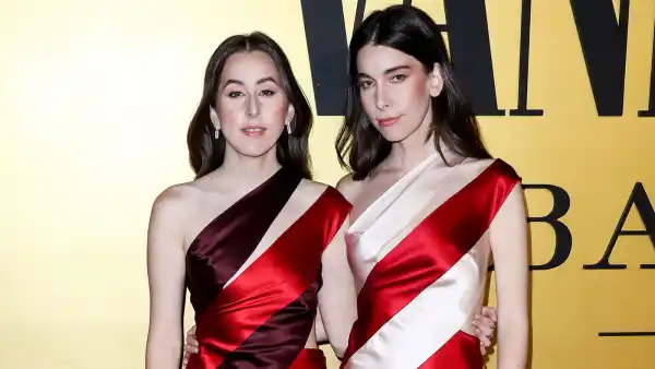 Alana and Danielle Haim Twin at Vanity Fair’s Young Hollywood Party