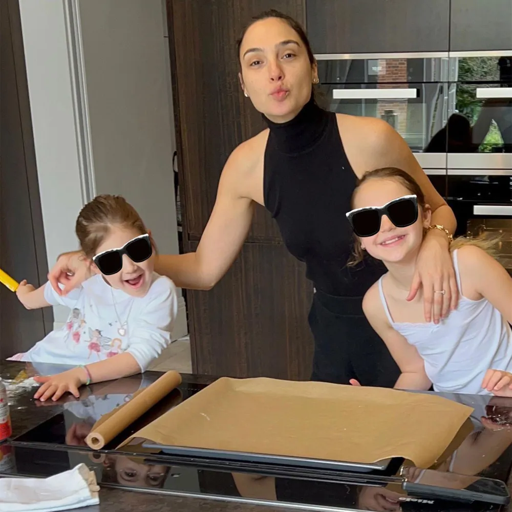 Baking Mama! Gal Gadot Makes Hamantaschen With Her Daughters for Purim